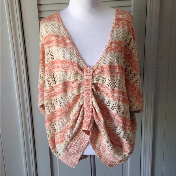 Sweet and Sinful Tops - Short sleeve  v-neck leight weight sweater 3X